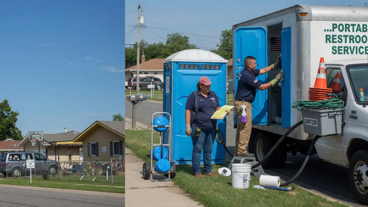 Portable Toilet Rental in Leavenworth, KS near me